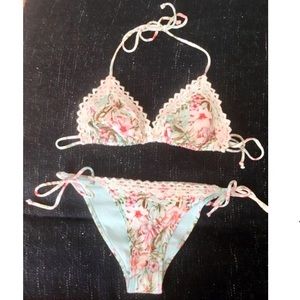 Floral Lace Bikini